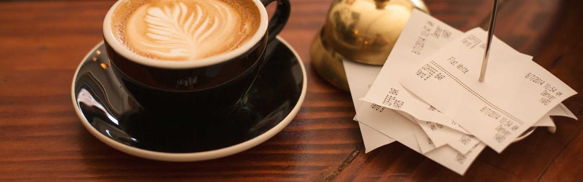 Coffee menu